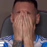 Stickers 😕Messi llorando😭 memes 😕 
