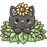 Stickers Flores amarillas michi cute🌼🌻 
