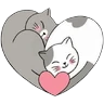 Stickers feliz san valentin❤ 
