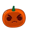 Stickers Halloween Calabaza 
