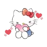 Stickers Hello Kitty 😻🤍 
