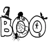 Stickers 👻 Black Halloween 👻 
