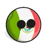 Stickers CountryBalls🌎Paises🇲🇽Mexico 
