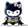 Stickers Hello Kitty Personajes 🎀🦸‍♀️🌟 
