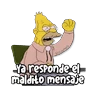 Stickers Memes de los Simpson 🟡💫 
