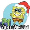 Stickers 🎄🎅🏻Navidad Bob Esponja🧽🎆 
