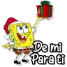 Stickers 🎄🎅🏻Navidad Bob Esponja🧽🎆 
