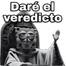 Stickers El consejo ha decidido 2️⃣🧑‍⚖️ 

