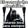 Stickers El consejo ha decidido 2️⃣🧑‍⚖️ 
