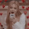 Stickers blackpink rose 
