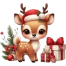 Stickers Navidad cute Kawaii ¹🎄⛄️🎅🏻 
