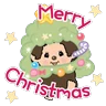 Stickers Monchhichi 冬日甜蜜聖誕樂園 @ D•Park
