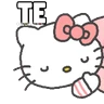 Stickers 🎀 Hello Kitty San Valentín 🩷 
