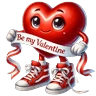 Stickers Corazón kawaii San Valentín ❤️ 
