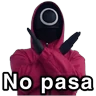 Stickers ⭕🦑El Juego Del Calamar 2🦑❌ 
