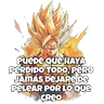 Stickers frases de dragón ball ❤️‍🔥⭐ 
