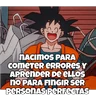 Stickers frases de dragón ball ❤️‍🔥⭐ 
