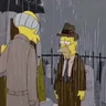 Stickers Abuelo Simpson 
