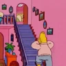 Stickers Abuelo Simpson 
