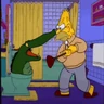 Stickers Abuelo Simpson 
