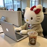 Stickers Hello Kitty en la Oficina🐱🔥✨ 
