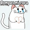 Stickers Flork michi gato pal'chat 🧦🐱 
