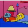 Stickers lisa simpson
