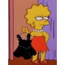 Stickers lisa simpson