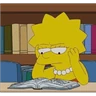 Stickers lisa simpson