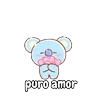 Stickers BT21 koya cute🐨🐾