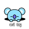Stickers BT21 koya cute🐨🐾
