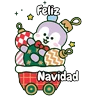 Stickers Feliz Navidad BT21cute✨️✨️🎄