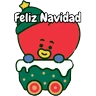 Stickers Feliz Navidad BT21cute✨️✨️🎄
