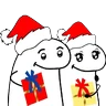 Stickers Natal com Flork