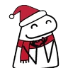 Stickers Natal com Flork