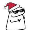 Stickers Natal com Flork