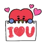 Stickers BT21 army