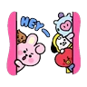 Stickers BT21 army