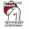 Stickers Flork frío!!!❄️❄️