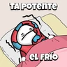 Stickers Flork frío!!!❄️❄️