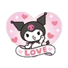 Stickers kuromi
