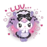 Stickers Kuromi Tsundere