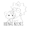 Stickers Maggie Simpson