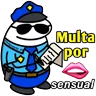 Stickers 👮🏻‍♂️🧦 FLORK MULTAS [2025]🧦👮🏻‍♂️