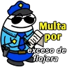 Stickers 👮🏻‍♂️🧦 FLORK MULTAS [2025]🧦👮🏻‍♂️