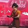 Stickers Goku bailando Random😜