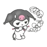 Stickers kuromi ♥︎