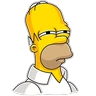 Stickers Homero Simpson