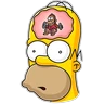 Stickers Homero Simpson