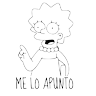 Stickers Lisa Simpson